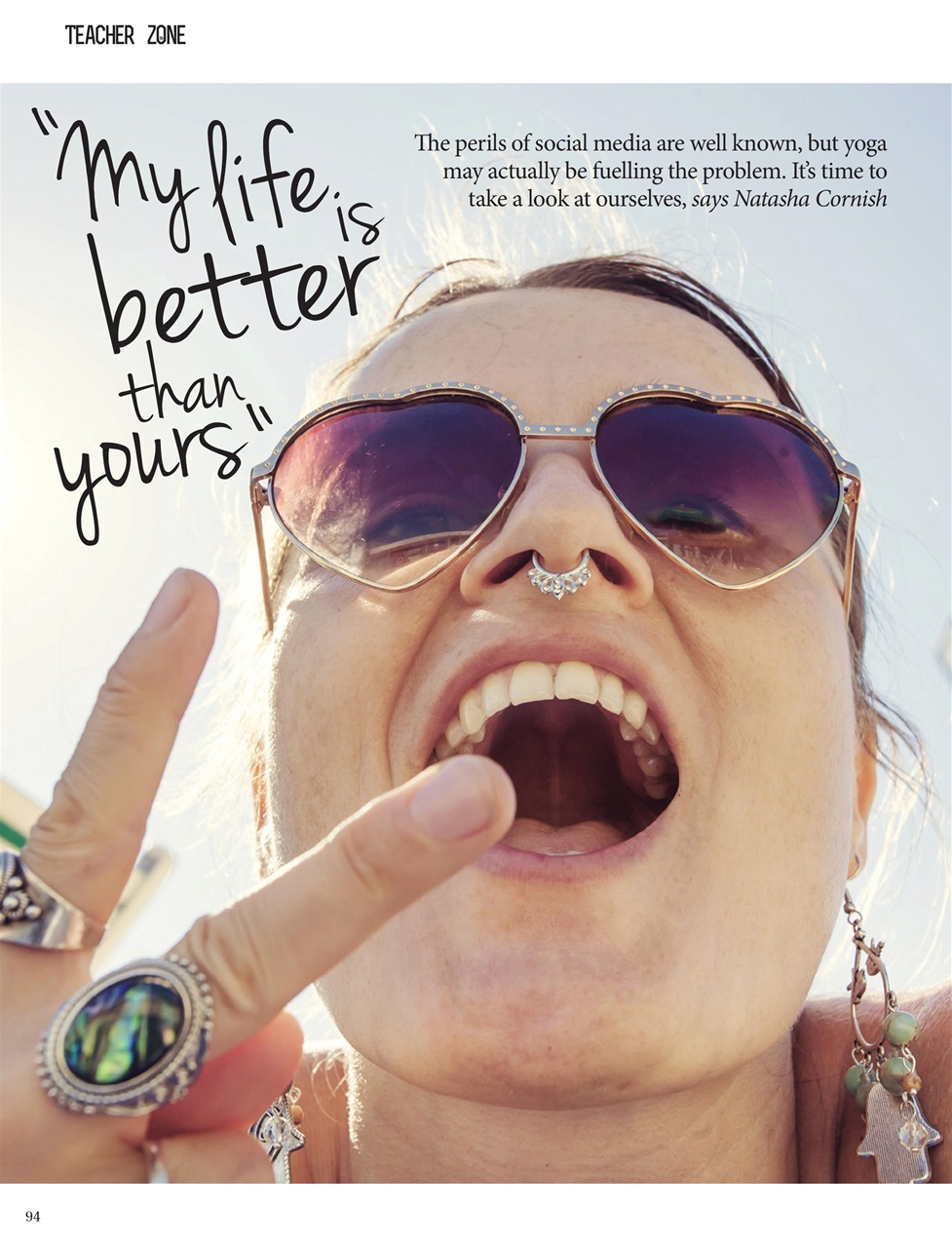 OM Yoga Magazine Preview Pages