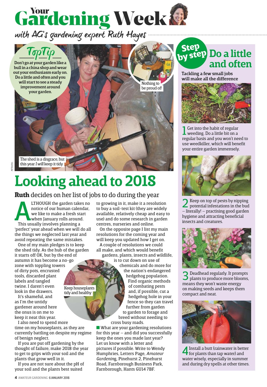 Amateur Gardening Preview Pages