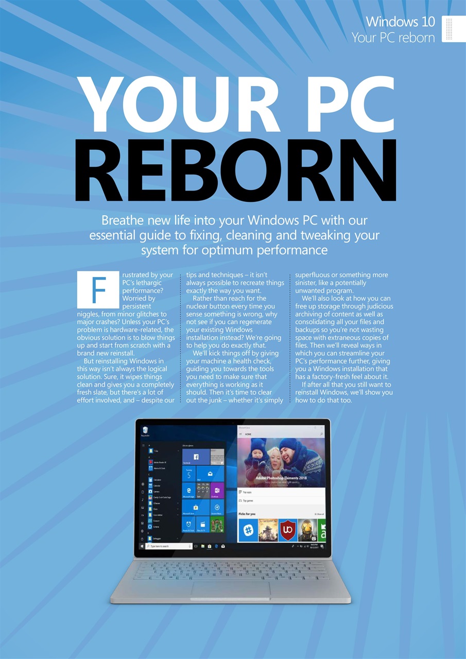 Windows Help & Advice Preview Pages