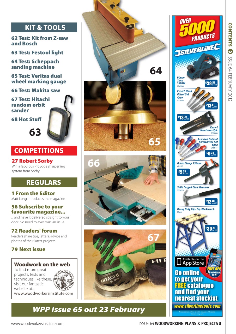 Woodworking Crafts Magazine Preview Pages