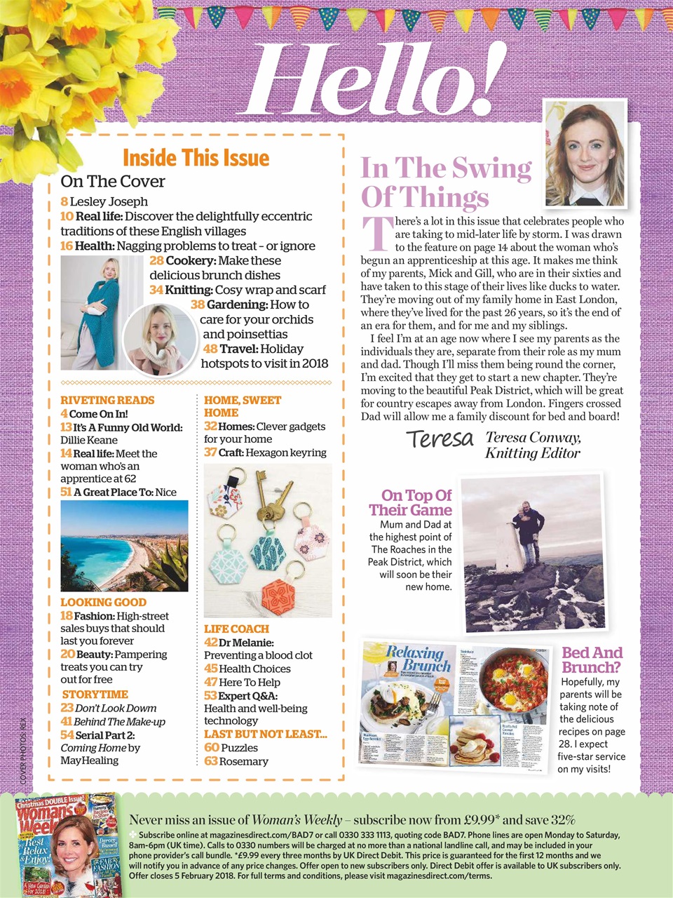 Woman's Weekly Preview Pages