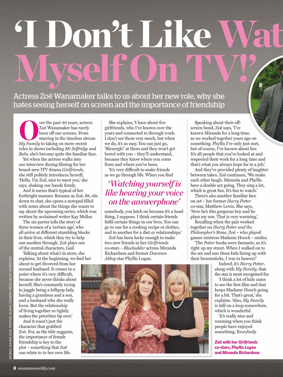 Woman's Weekly Preview Pages