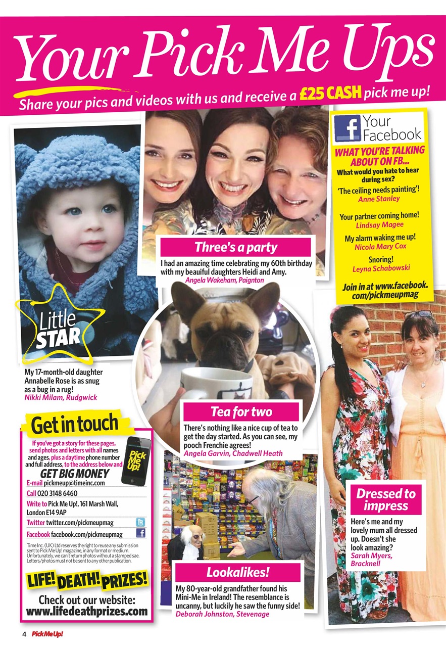 Pick Me Up Preview Pages