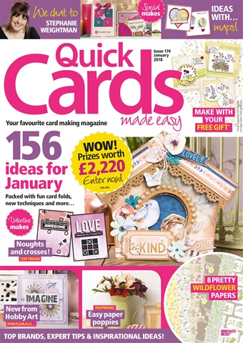 Quick Cards Made Easy issue January 2018