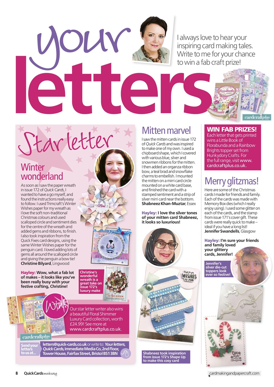 Quick Cards Made Easy Preview Pages