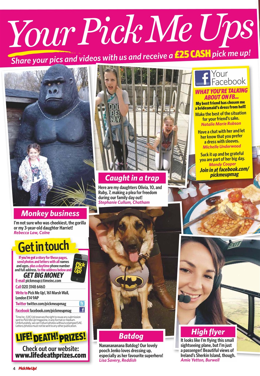 Pick Me Up Preview Pages