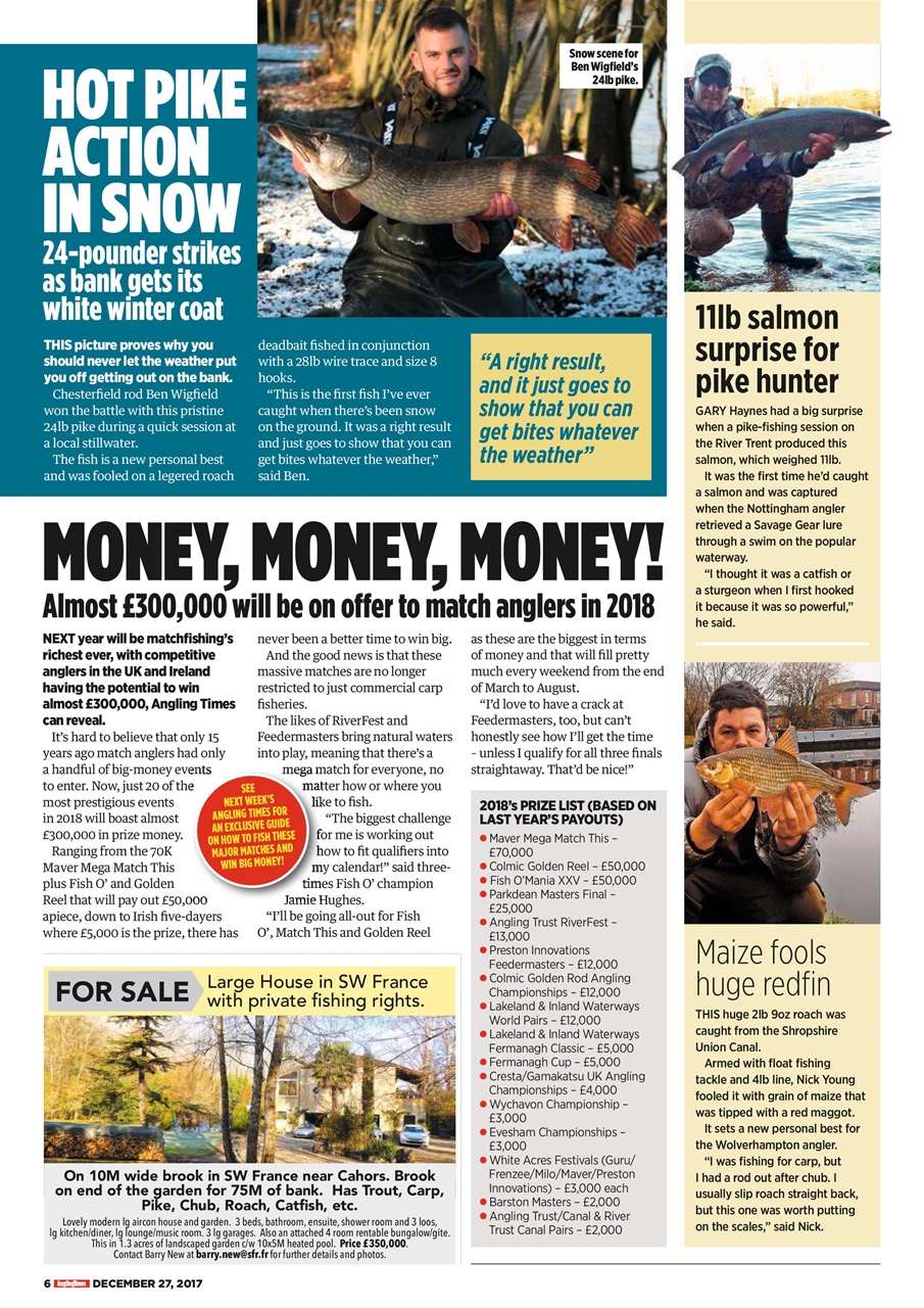 Angling Times Preview Pages