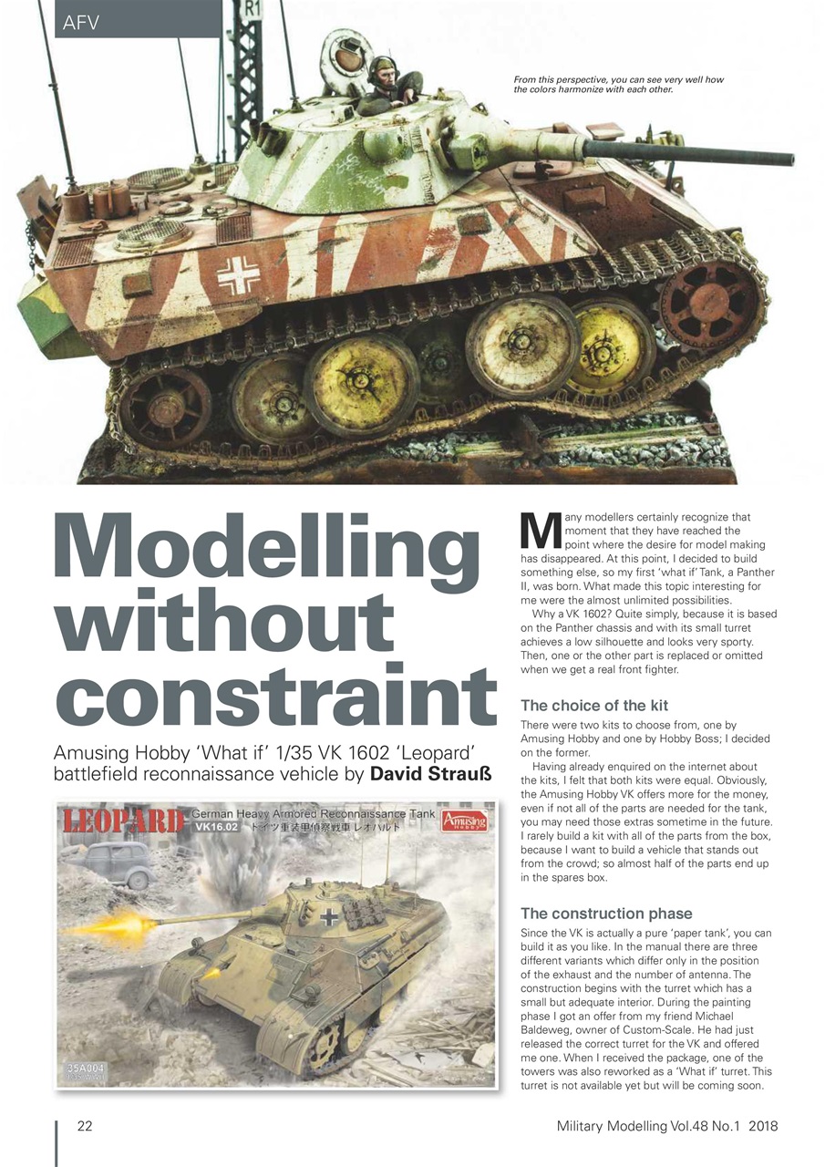 Military Modelling International Magazine Preview Pages