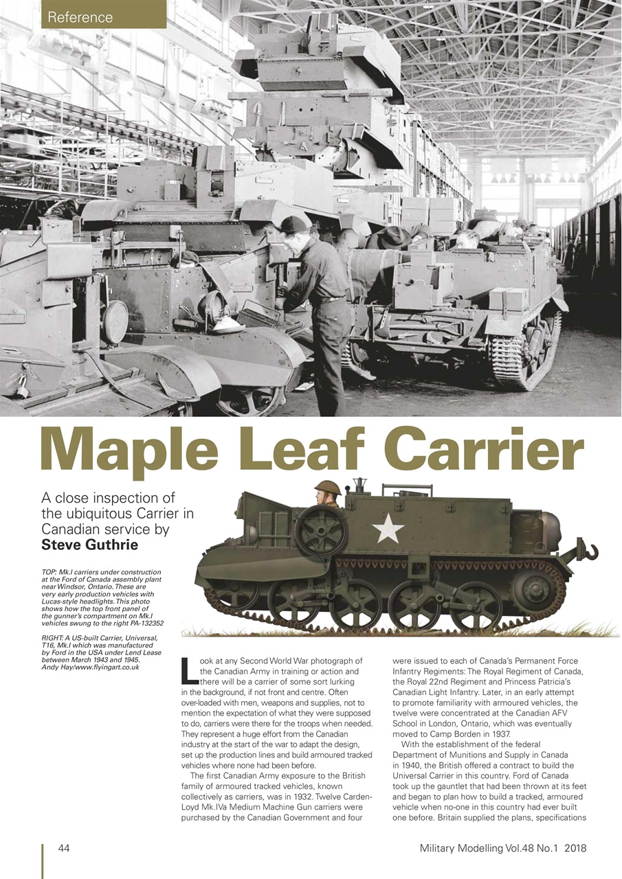 Military Modelling International Magazine Preview Pages