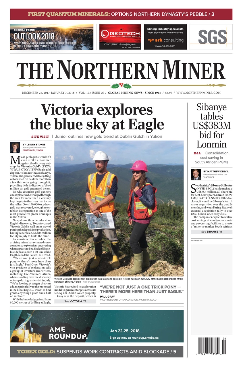 The Northern Miner Preview Pages