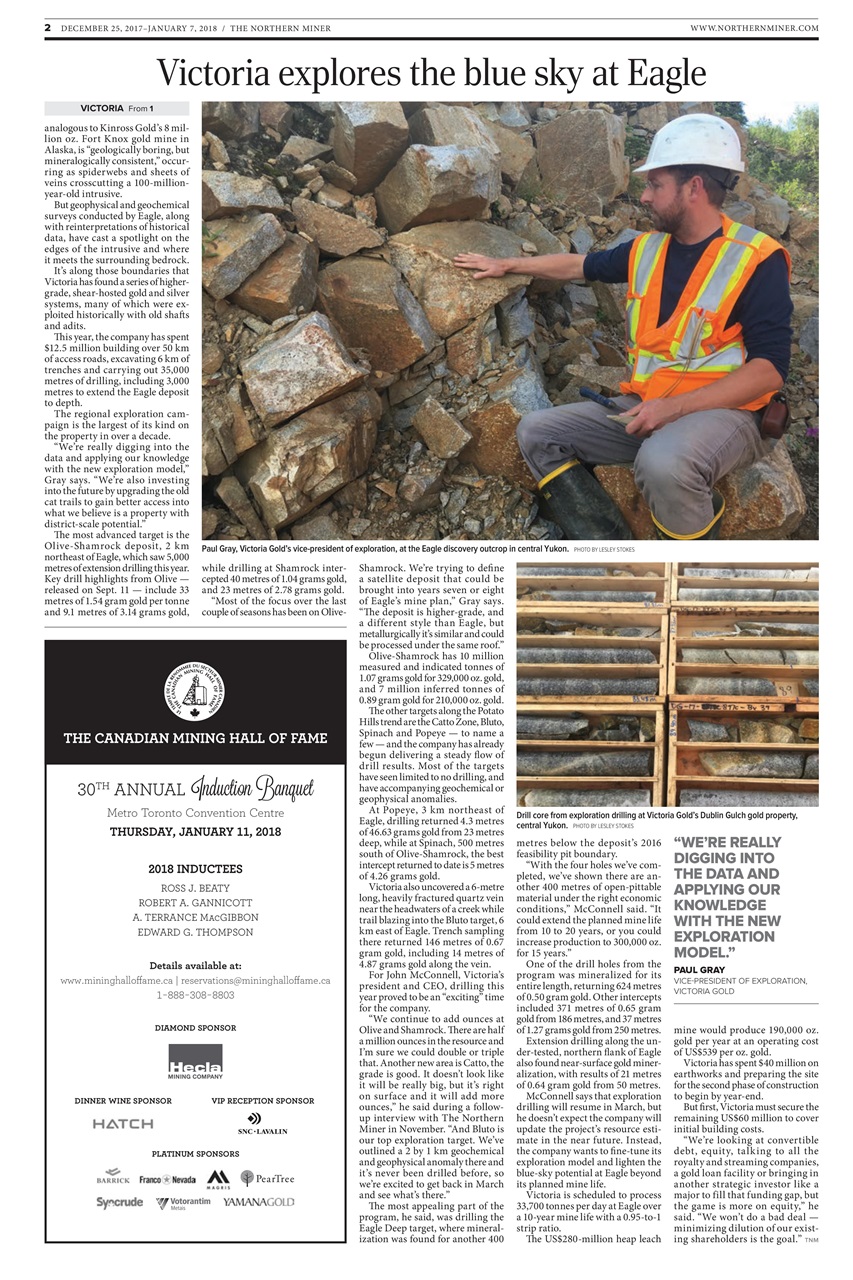 The Northern Miner Preview Pages