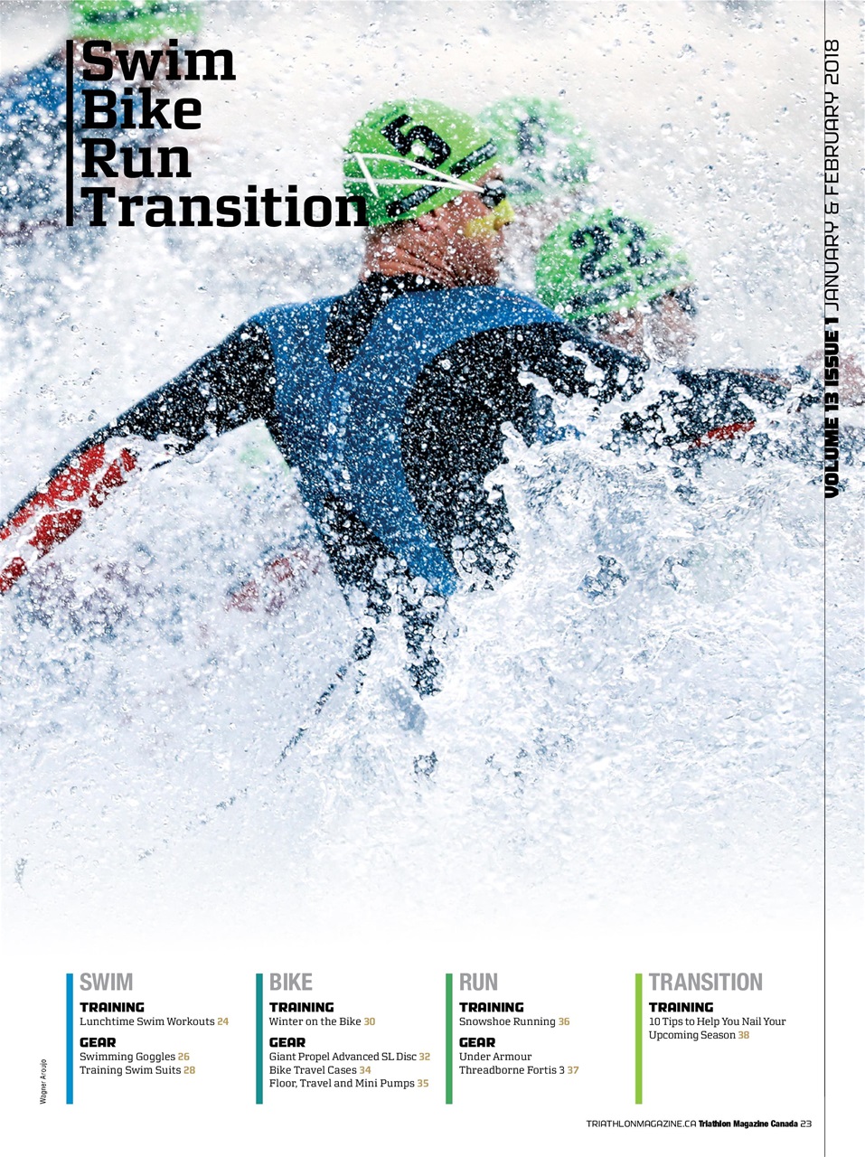 Triathlon Magazine Canada Preview Pages