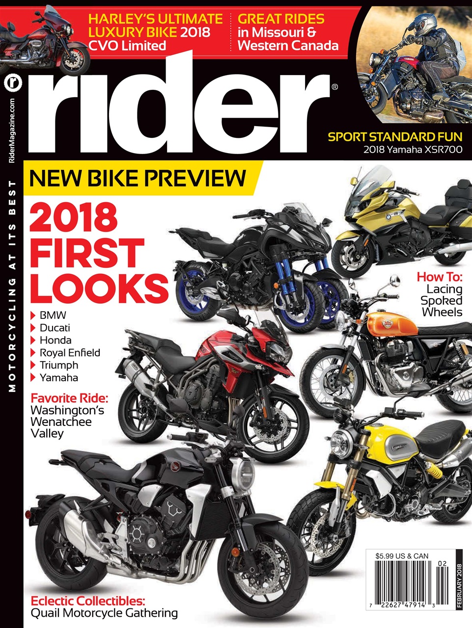 Rider Magazine Preview Pages