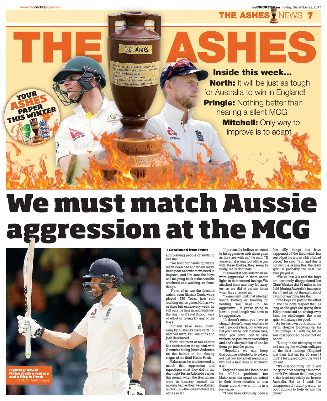 The Cricket Paper Preview Pages