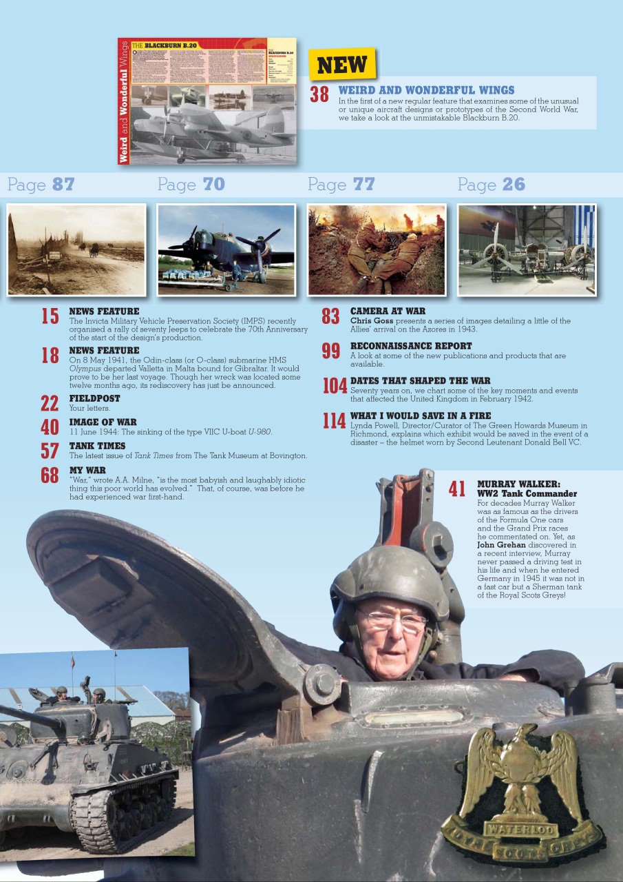 Britain at War Magazine Preview Pages