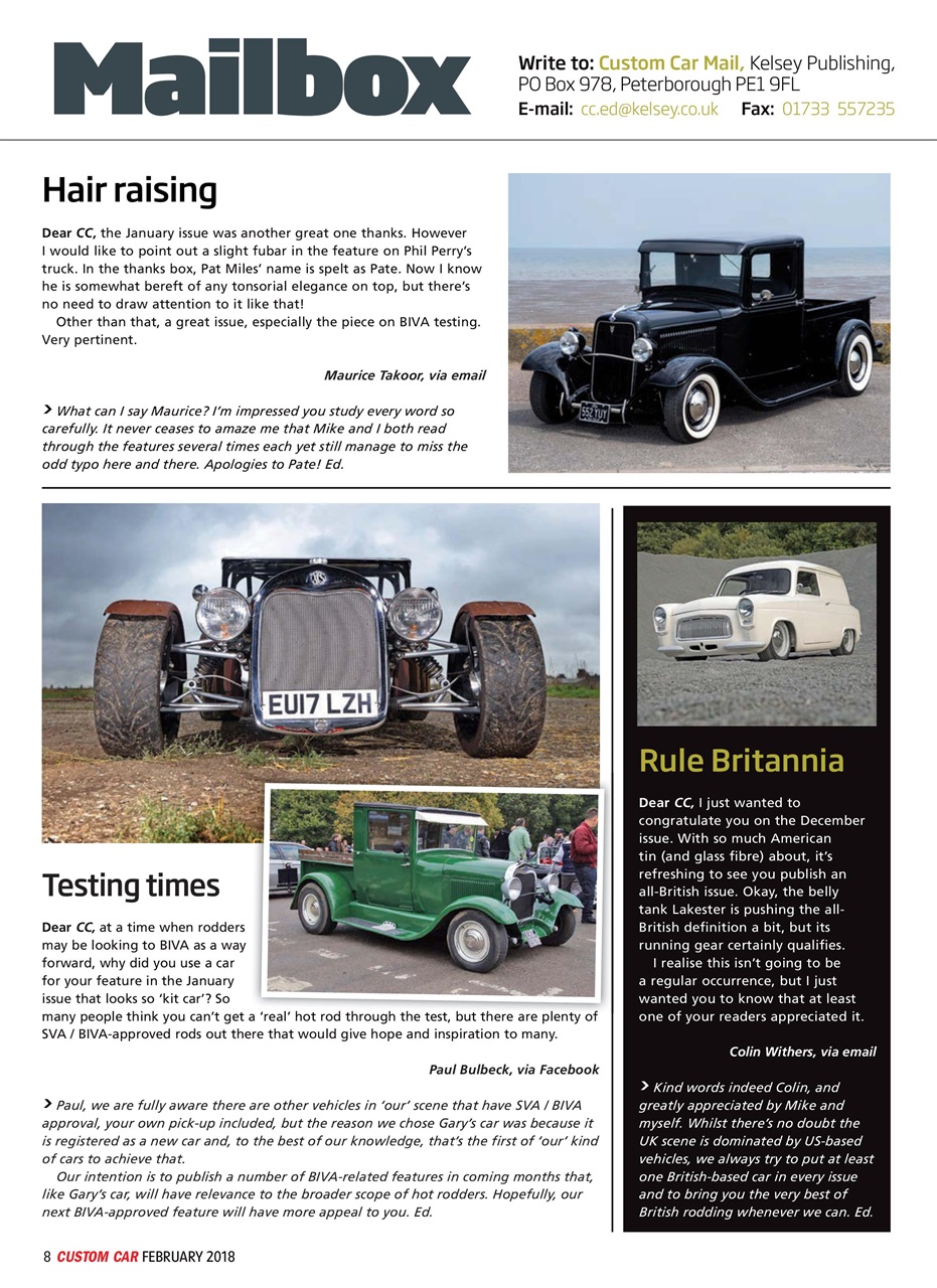 Custom Car Preview Pages