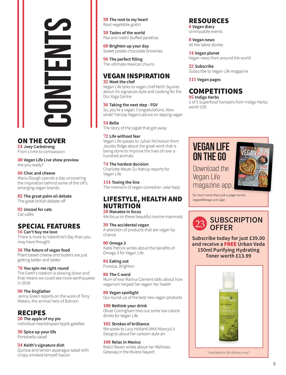 Vegan Life Preview Pages