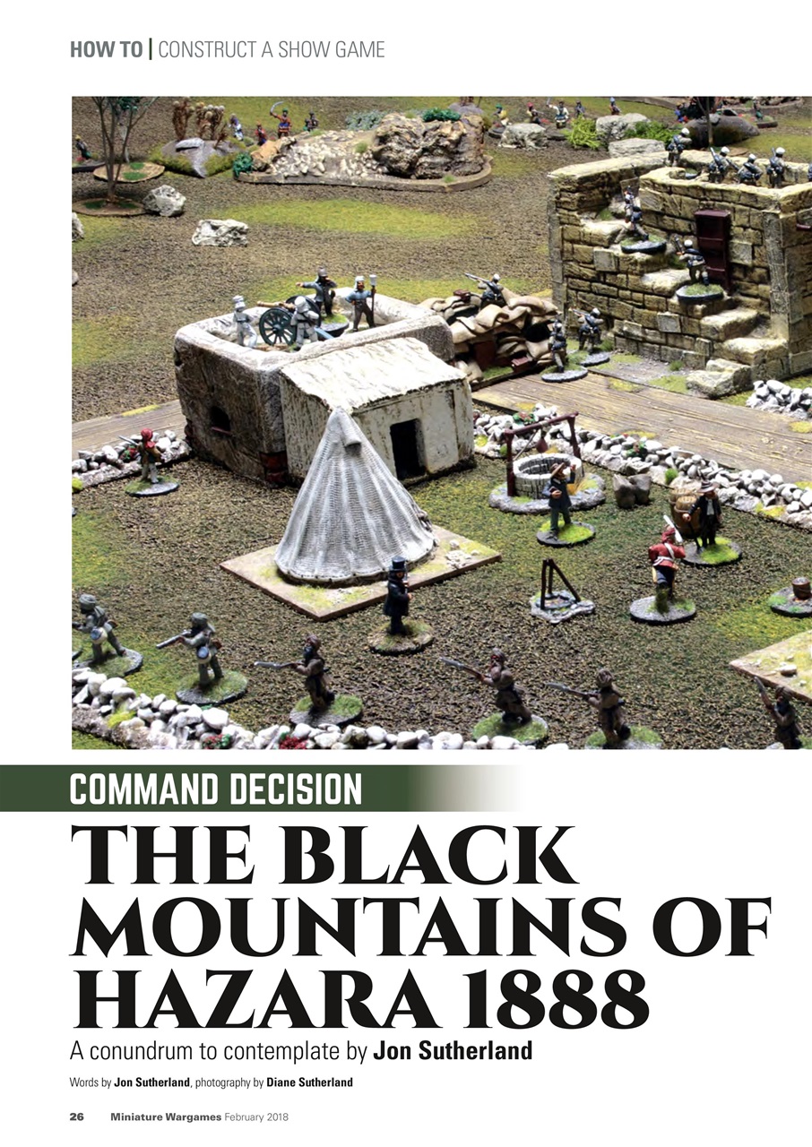 Miniature Wargames Preview Pages