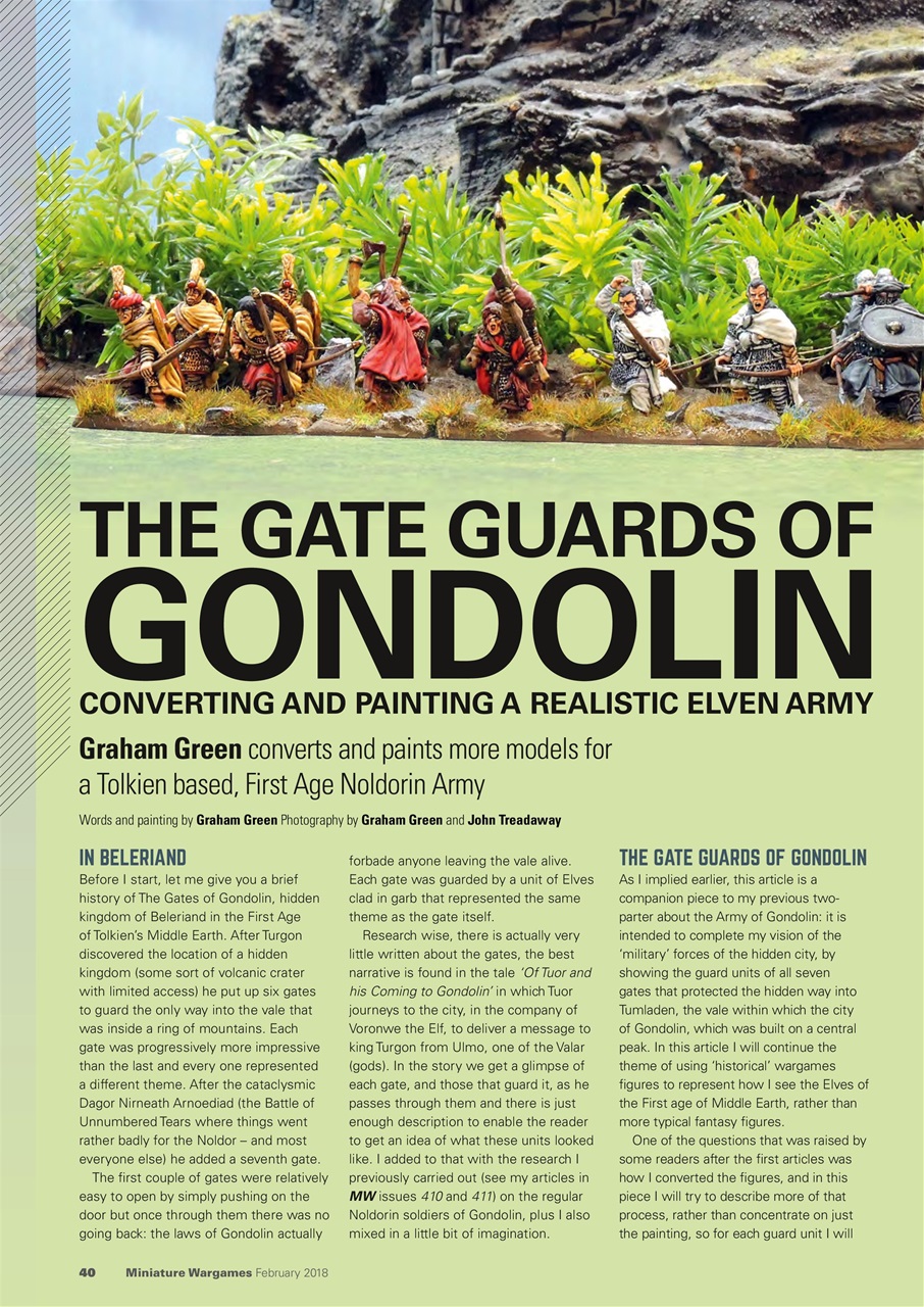 Miniature Wargames Preview Pages