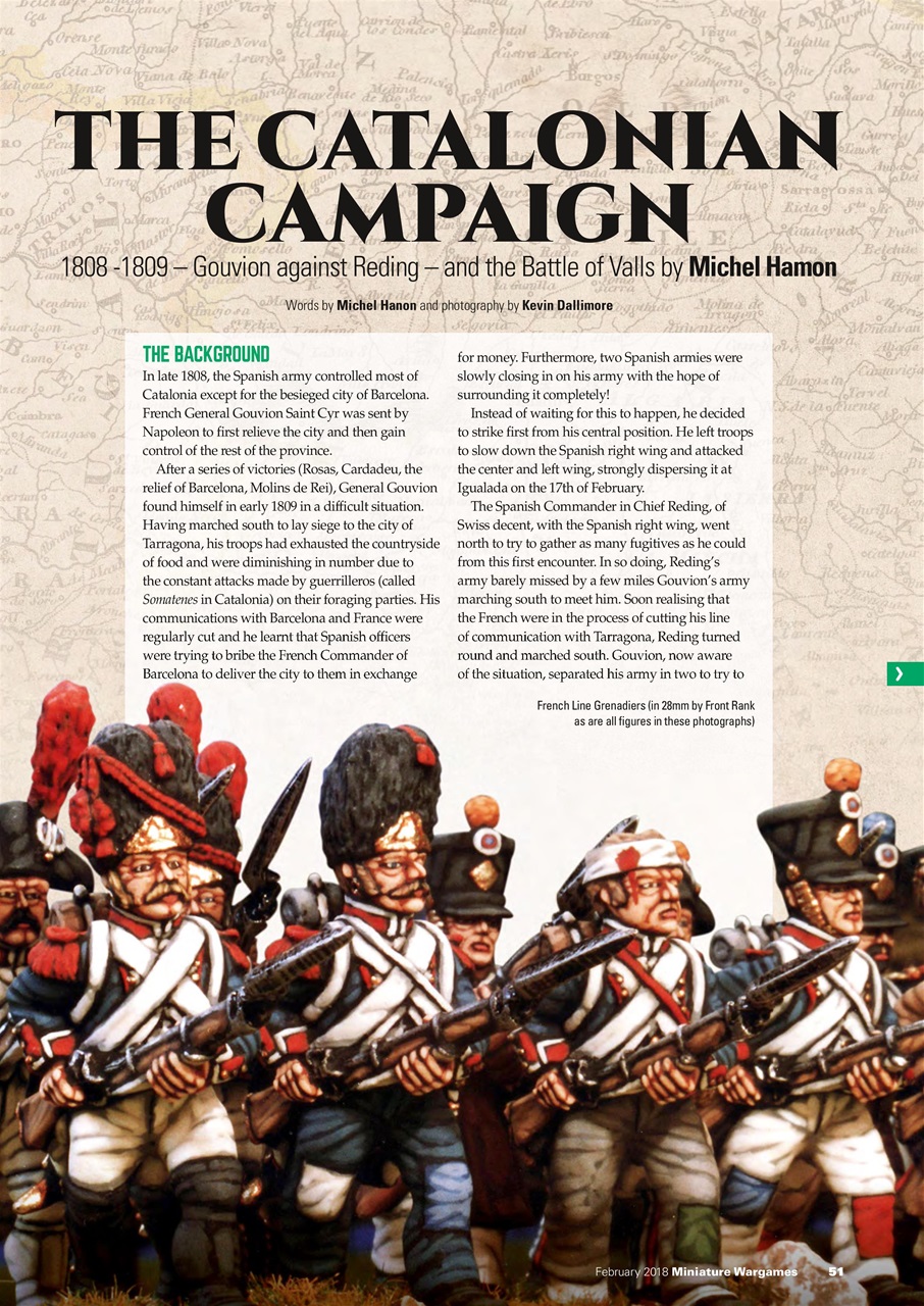 Miniature Wargames Preview Pages