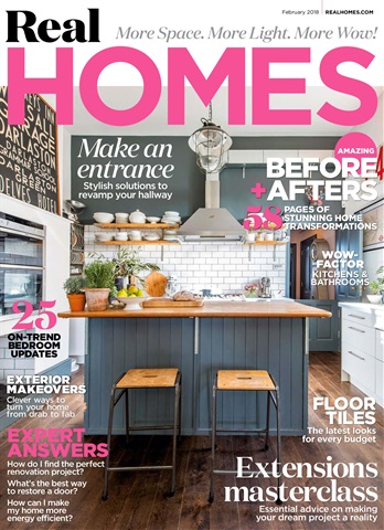 Real Homes Magazine issue February 2018