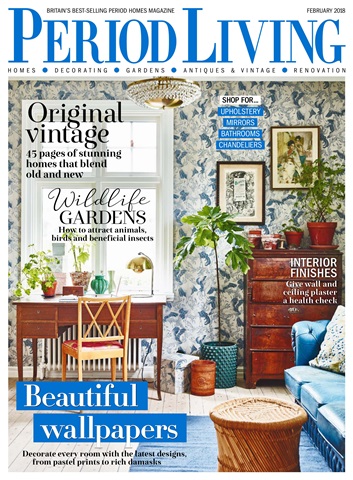 Period Living Magazine issue February 2018