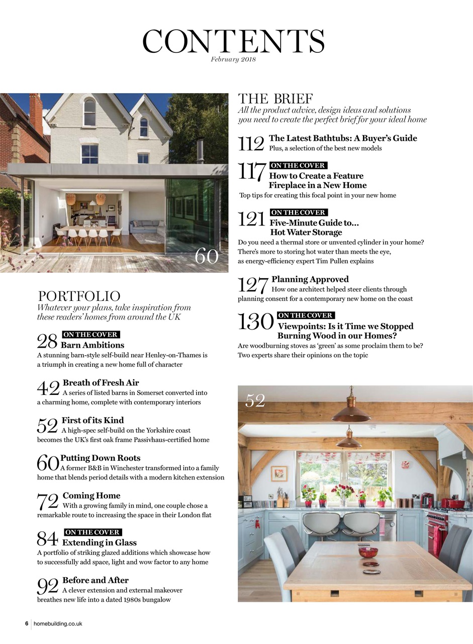 Homebuilding & Renovating Magazine Preview Pages