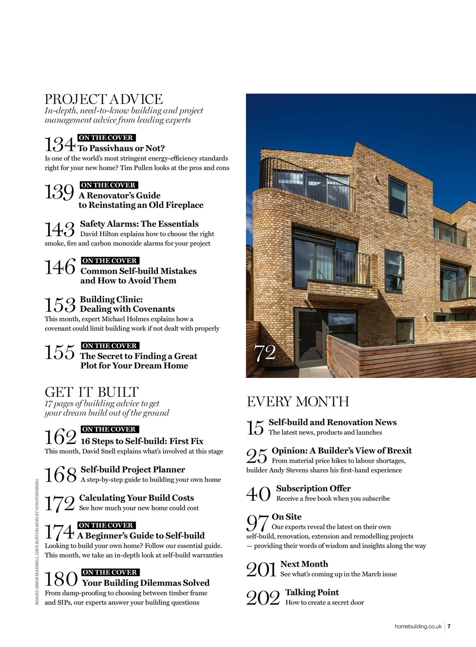 Homebuilding & Renovating Magazine Preview Pages