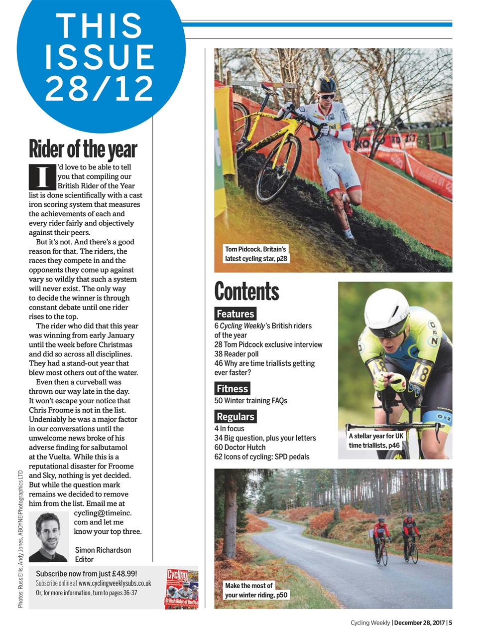 Cycling Weekly Preview Pages