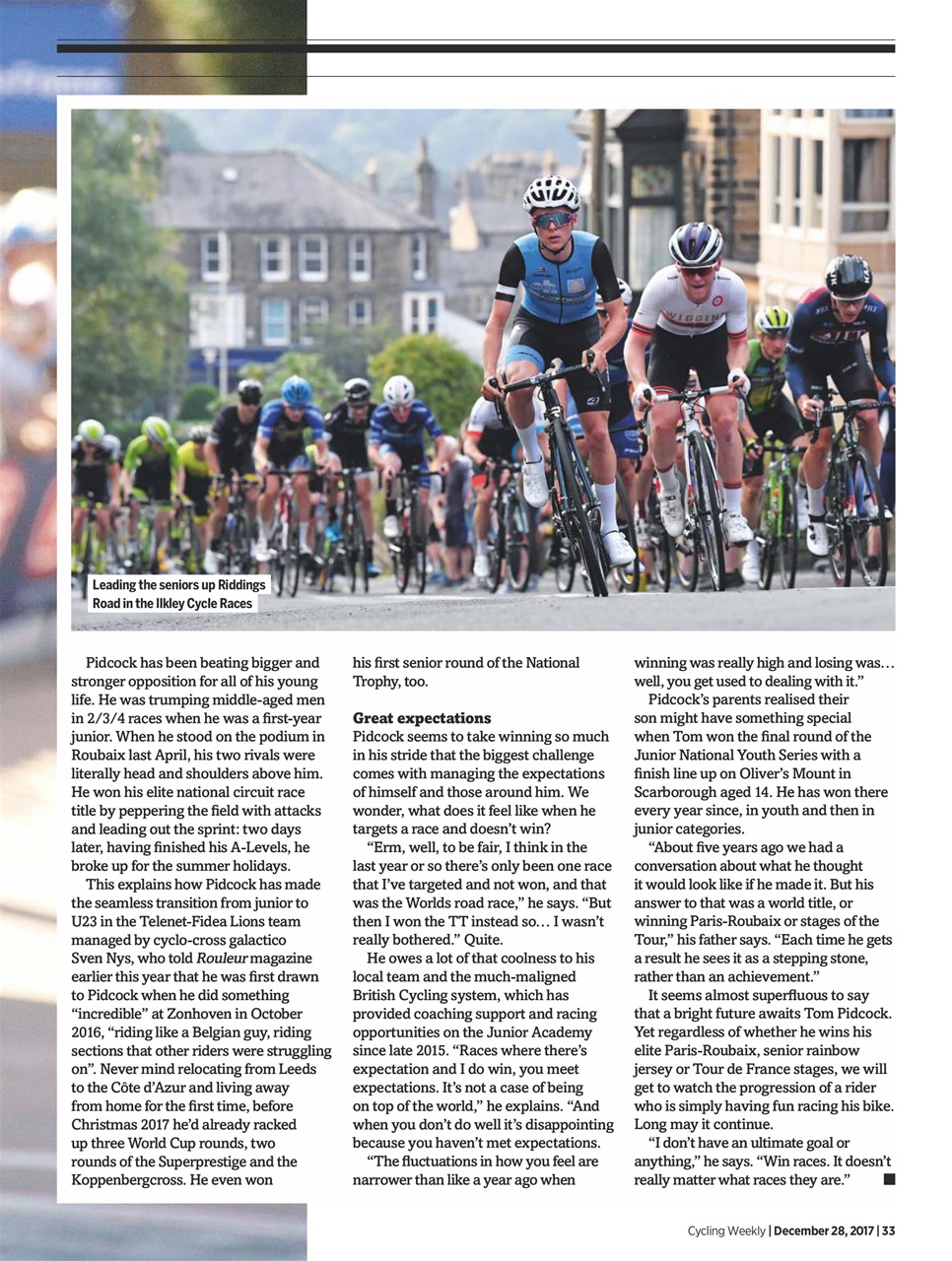 Cycling Weekly Preview Pages