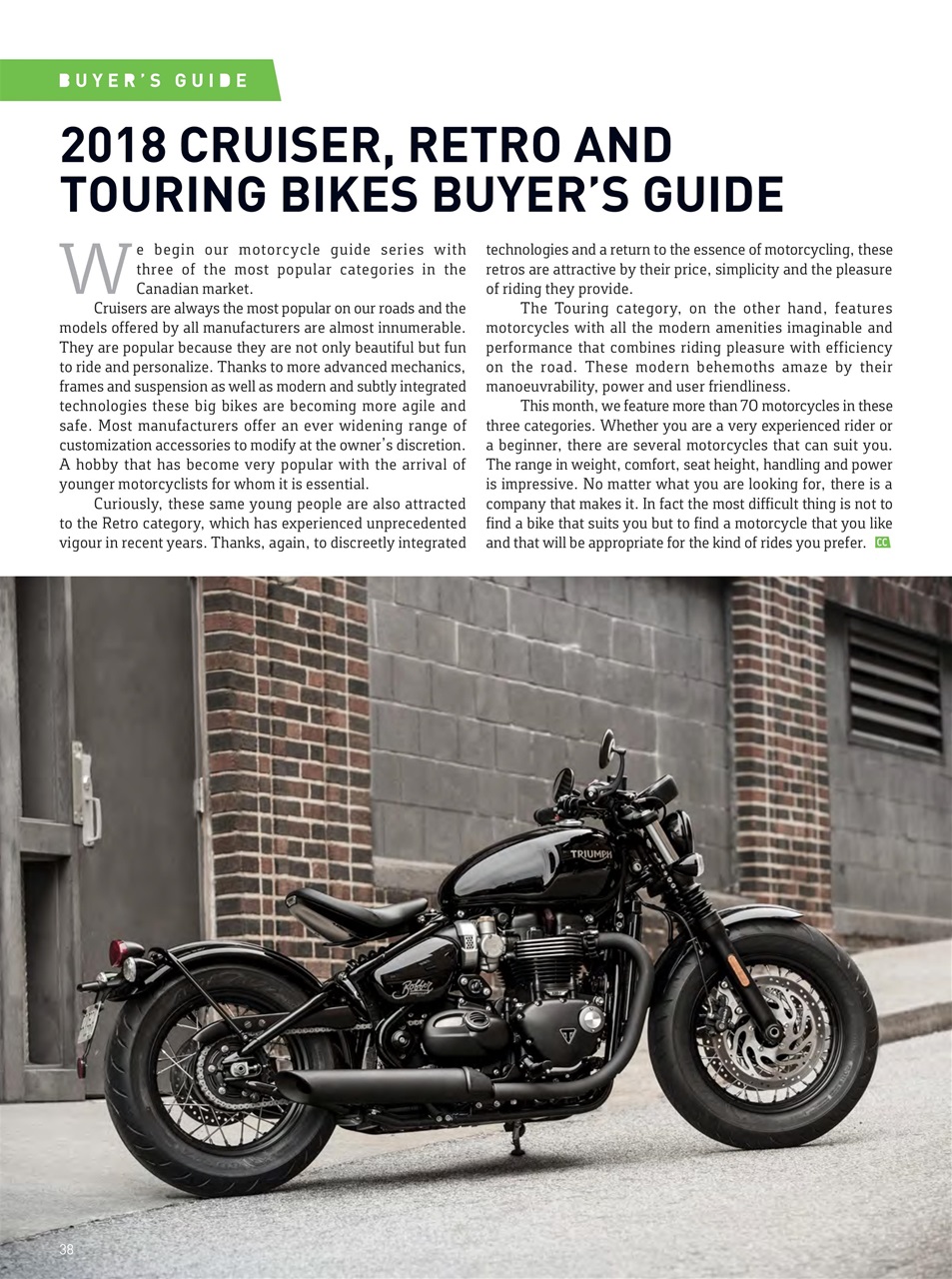 Cycle Canada Preview Pages