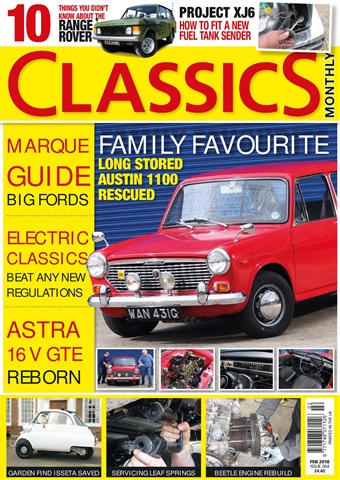 Classics World issue February 2018