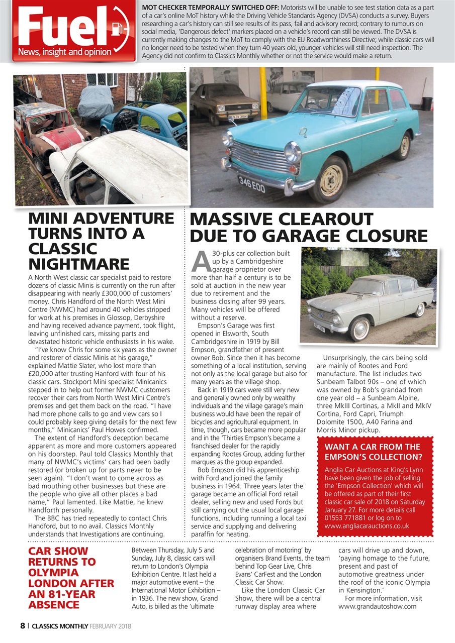 Classics World Preview Pages
