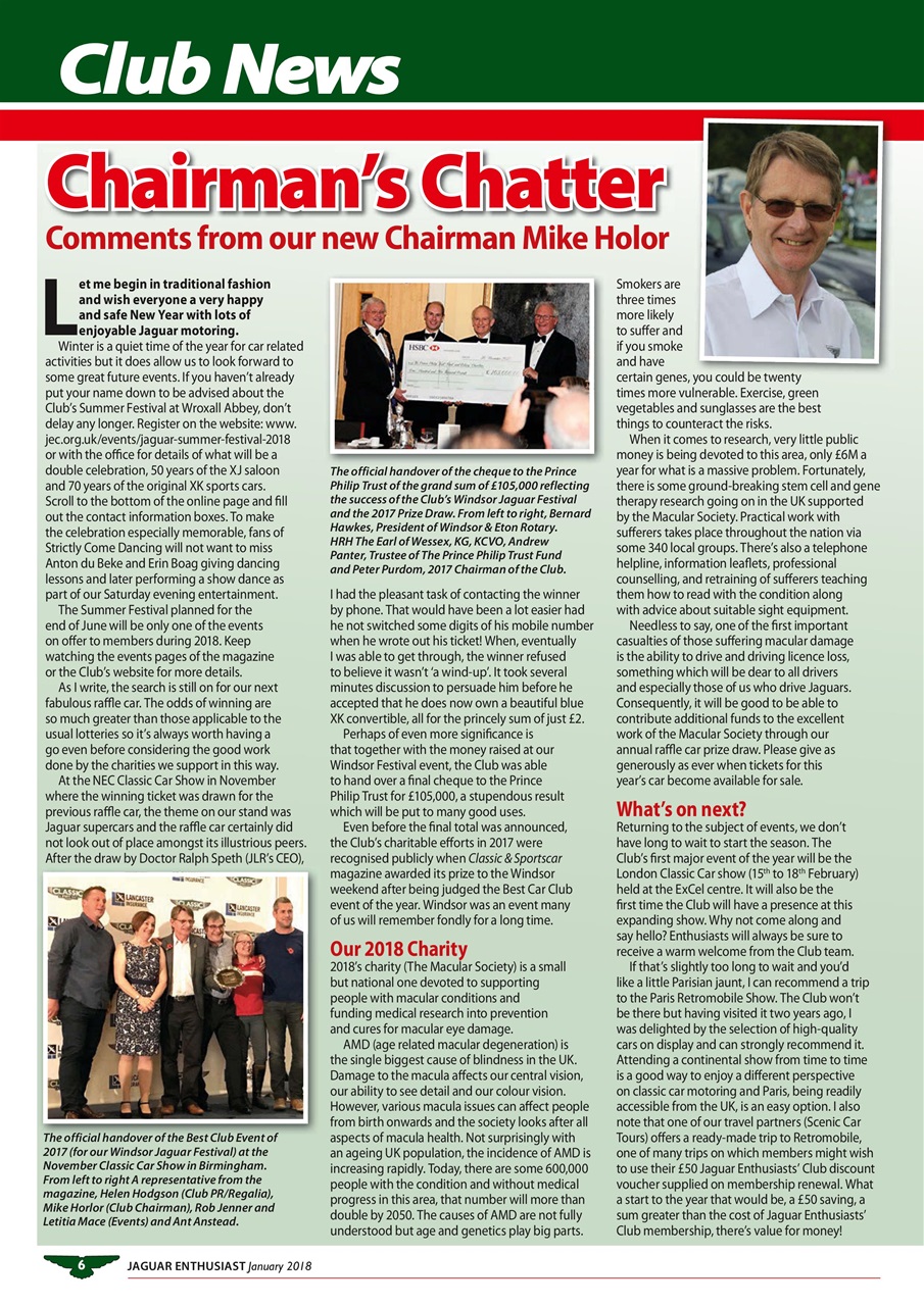 Jaguar Enthusiast Preview Pages