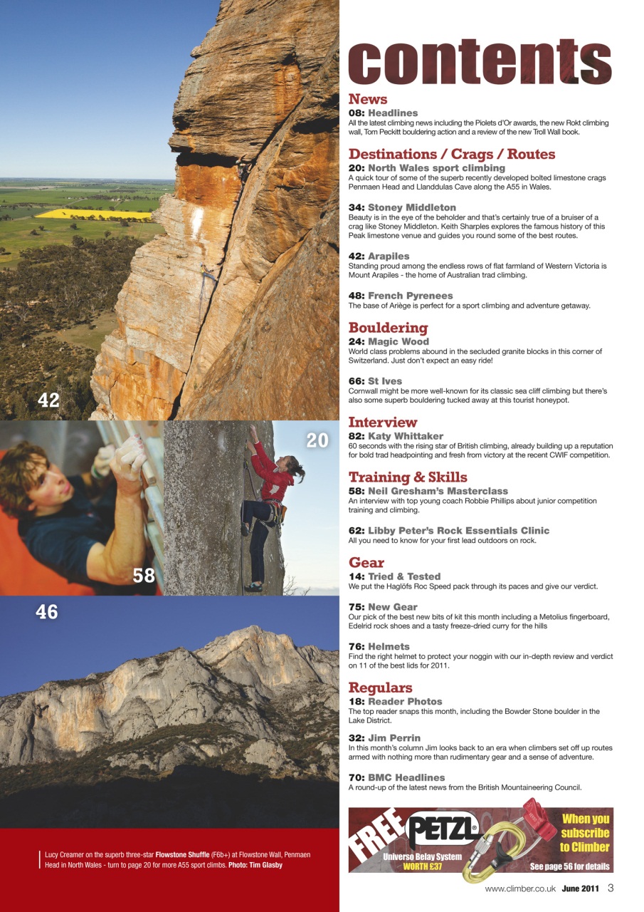 Climber Preview Pages
