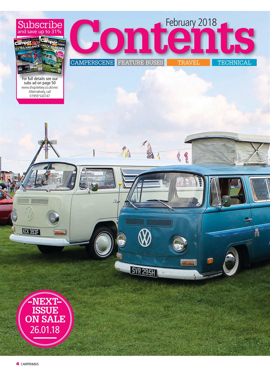 VW Camper Preview Pages