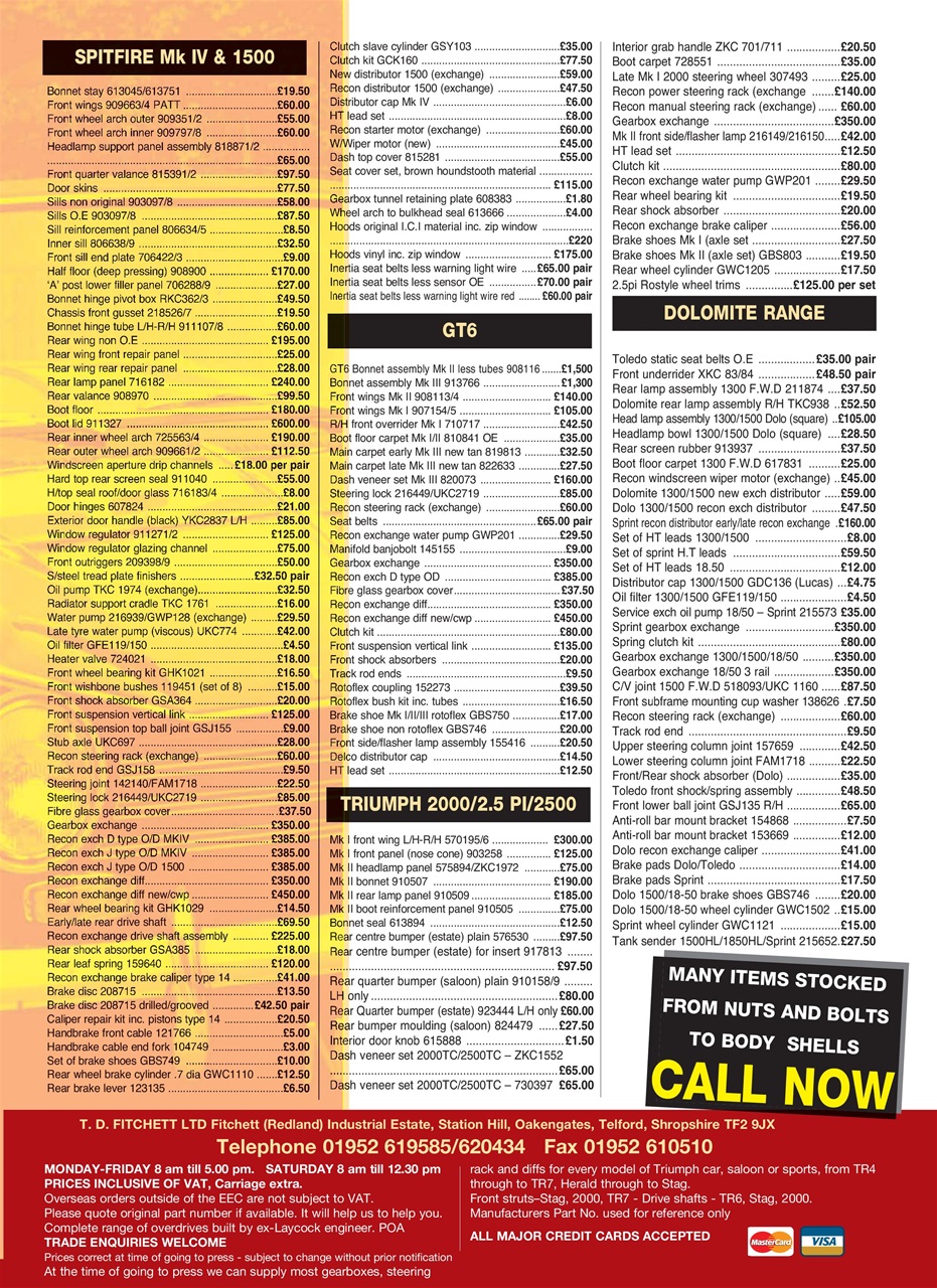 Triumph World Preview Pages