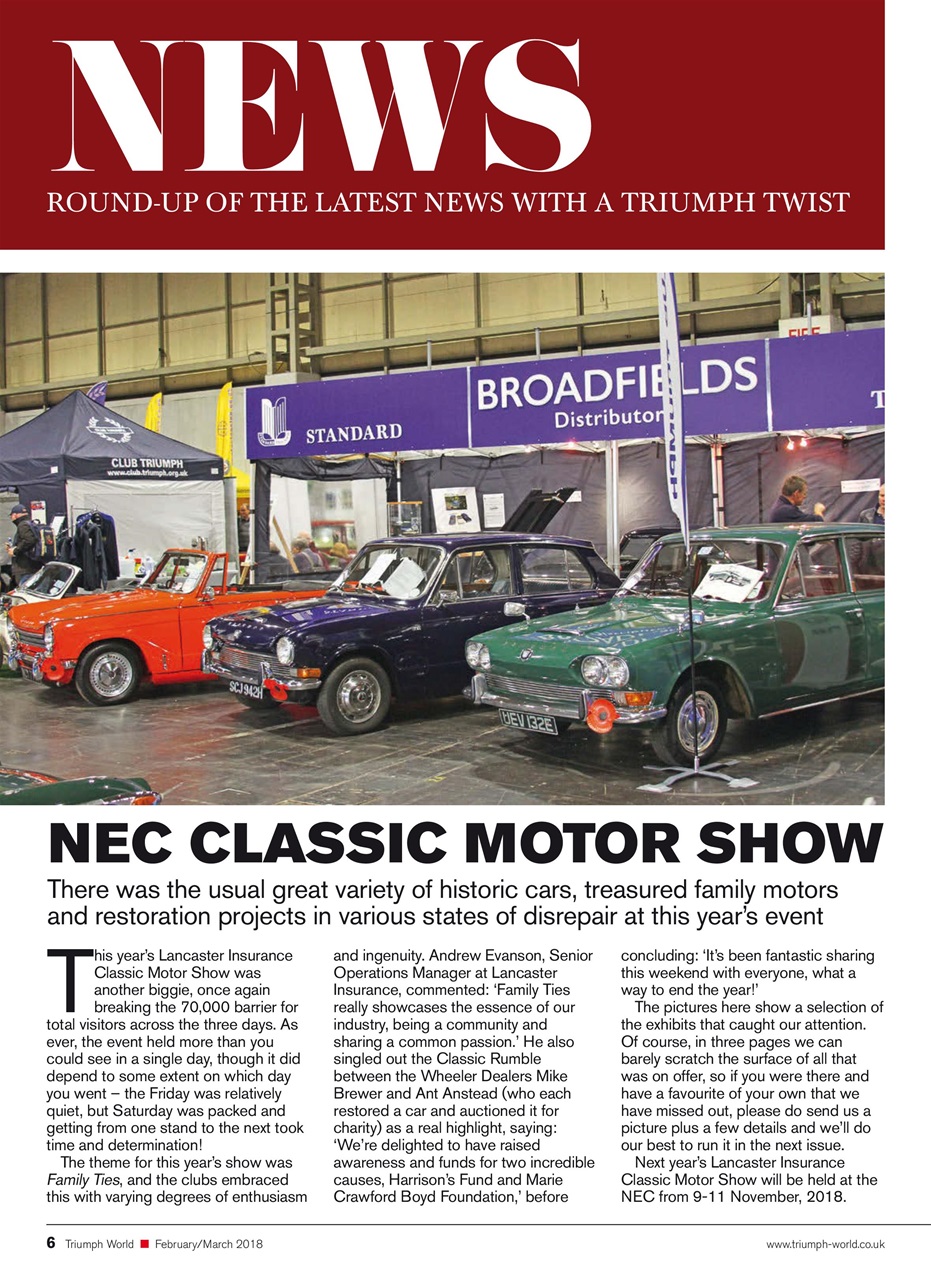 Triumph World Preview Pages