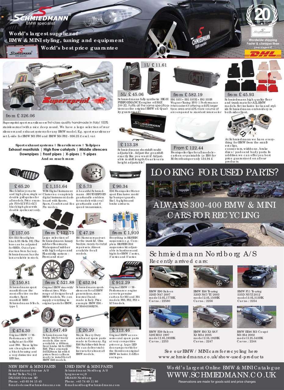 Performance BMW Preview Pages