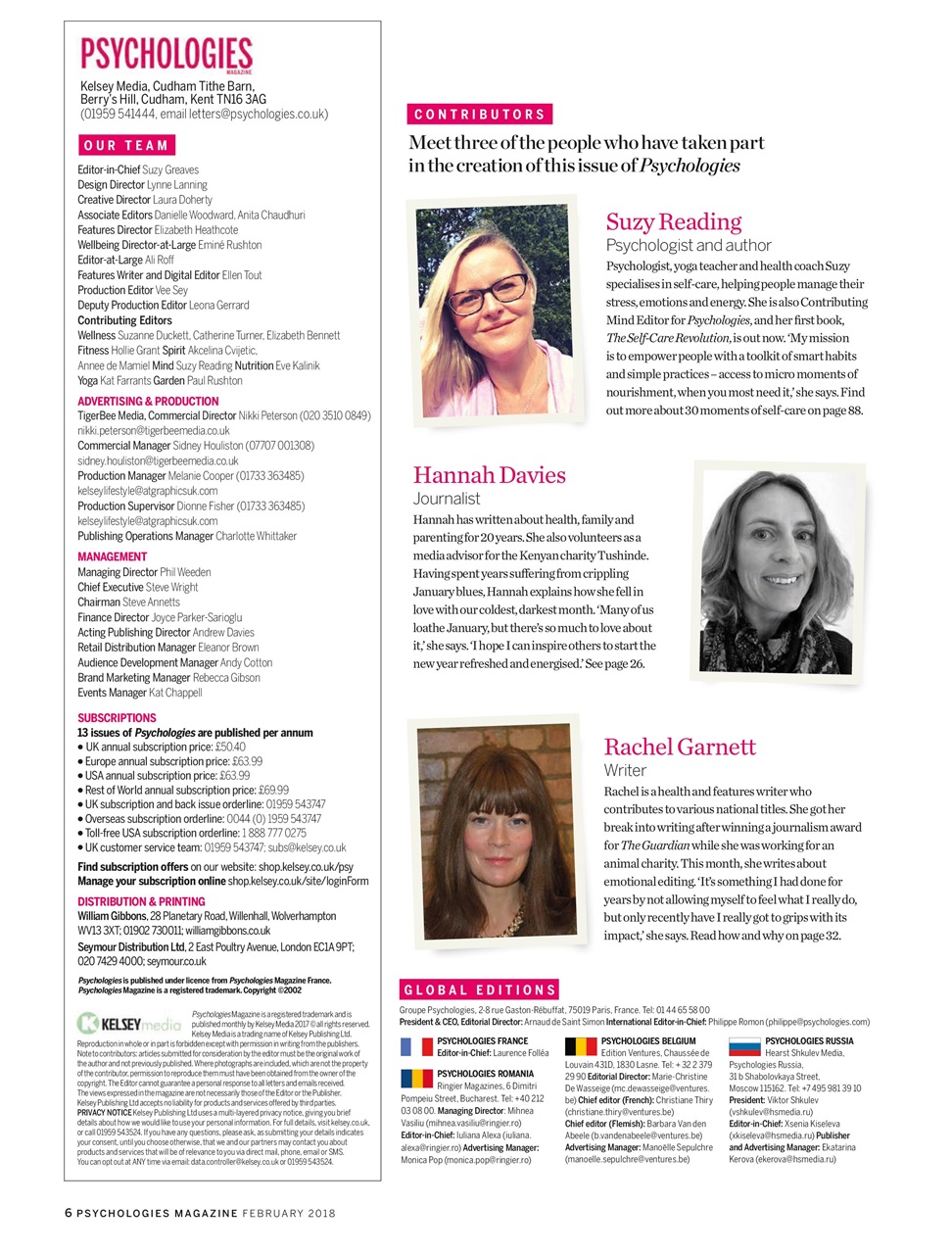 Psychologies Preview Pages