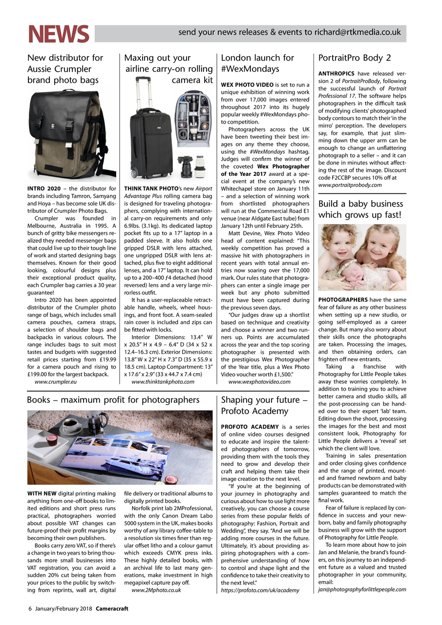 f2 Cameracraft Preview Pages