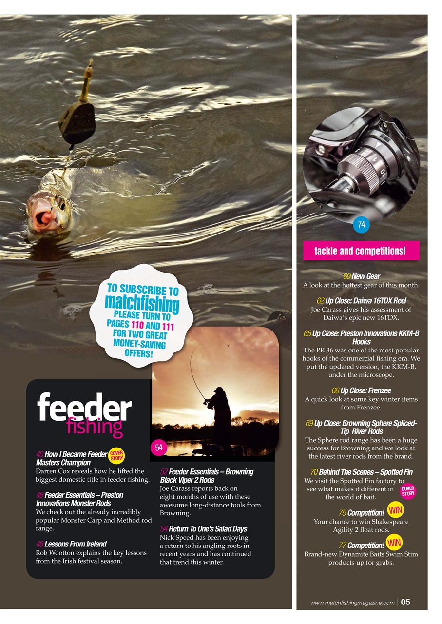 Match Fishing Preview Pages