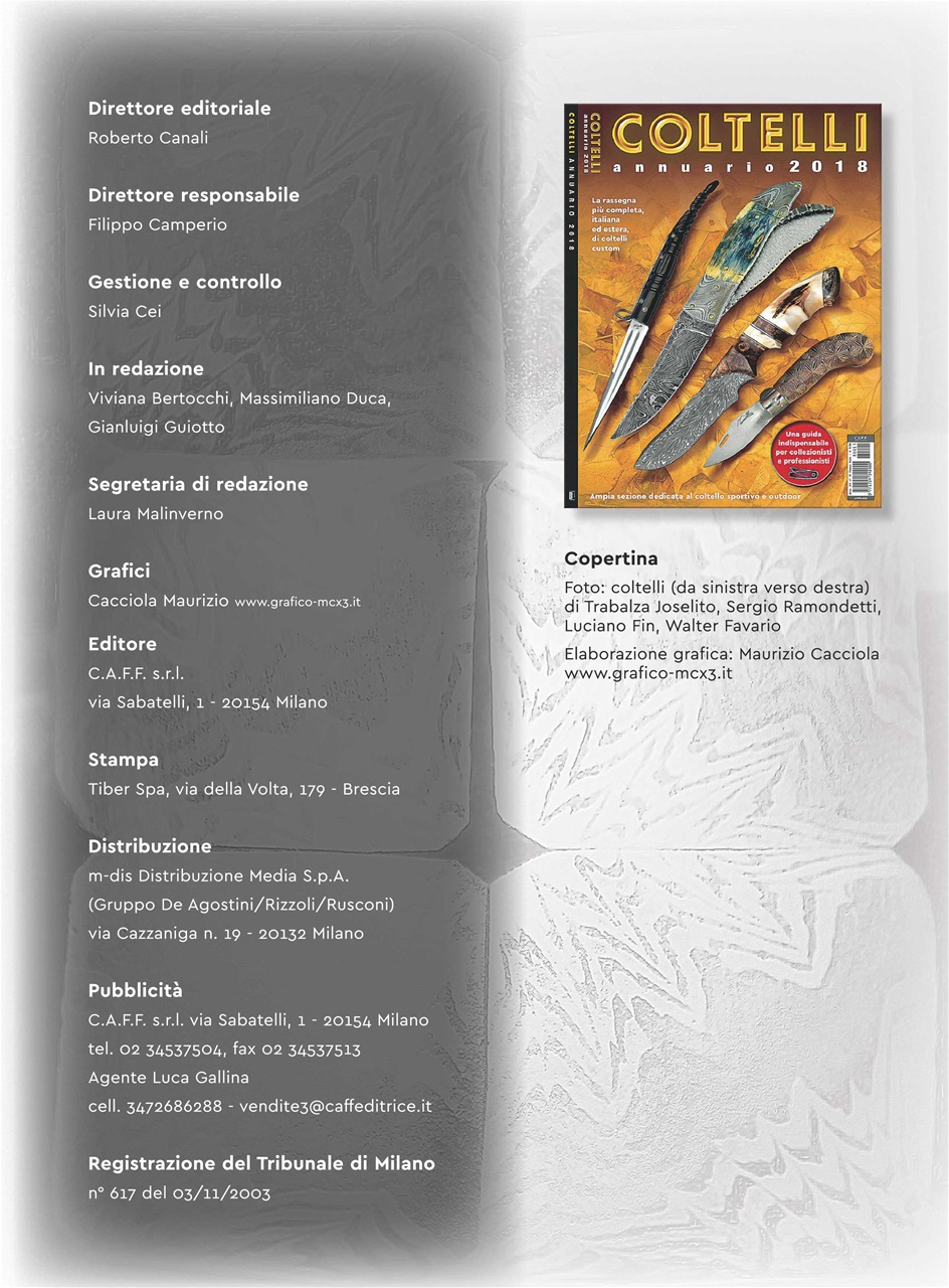 COLTELLI Preview Pages
