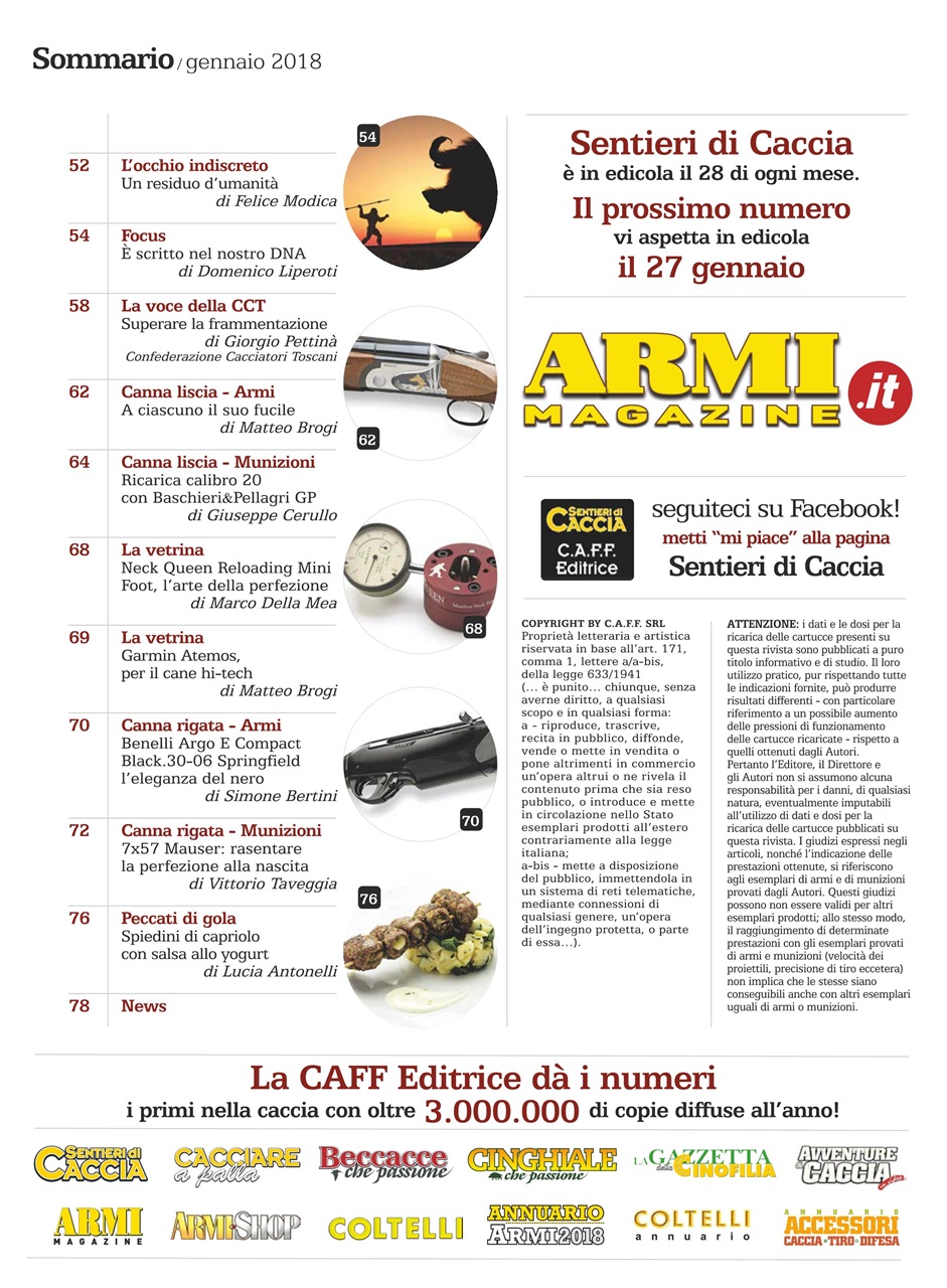 SENTIERI DI CACCIA Preview Pages