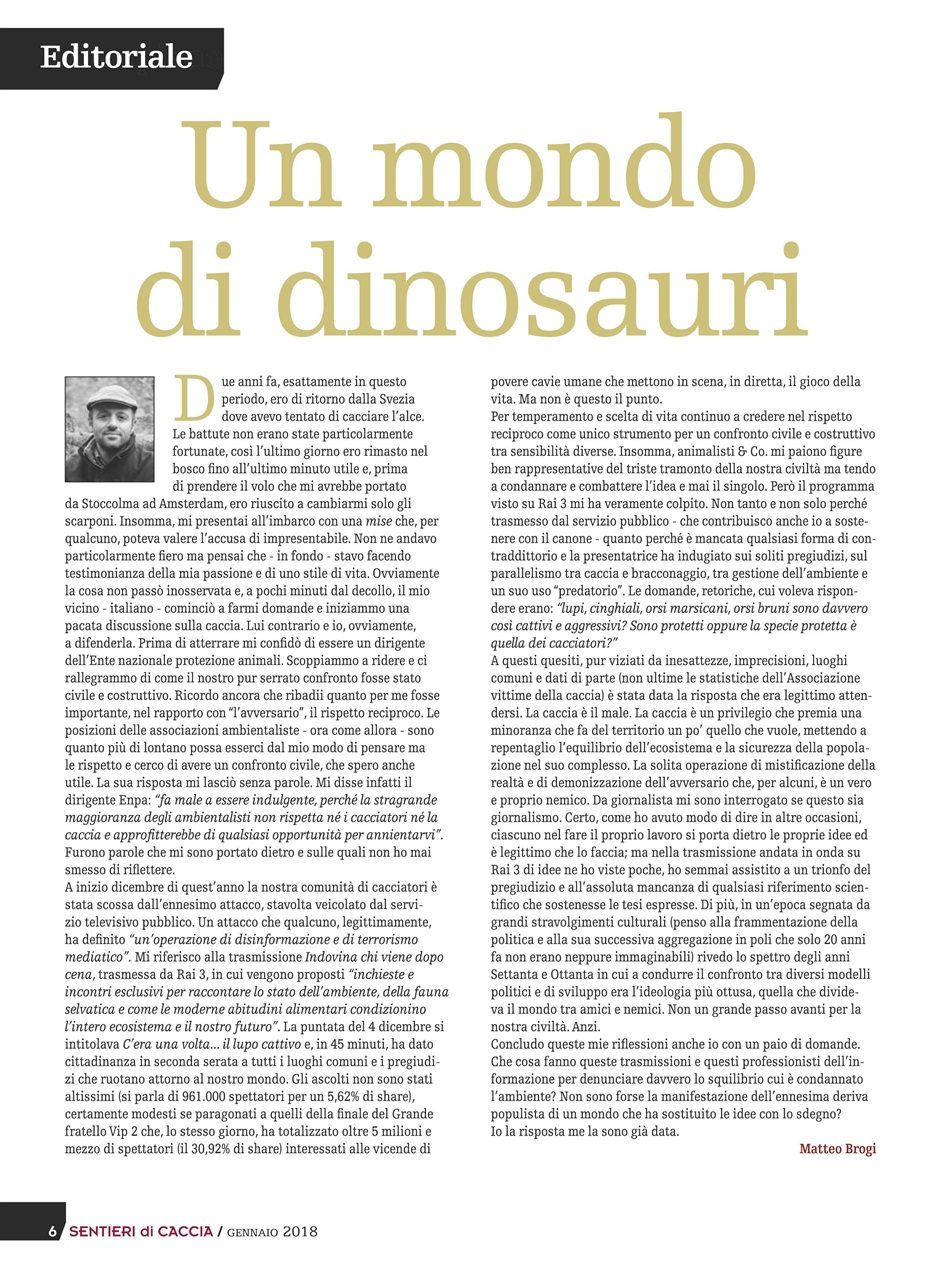 SENTIERI DI CACCIA Preview Pages