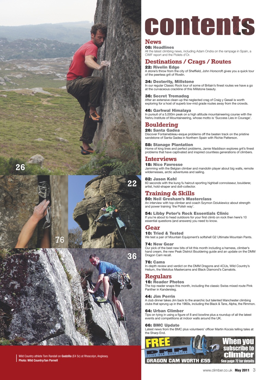 Climber Preview Pages