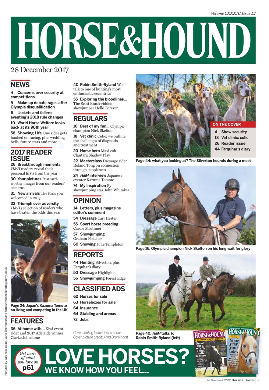 Horse & Hound Preview Pages