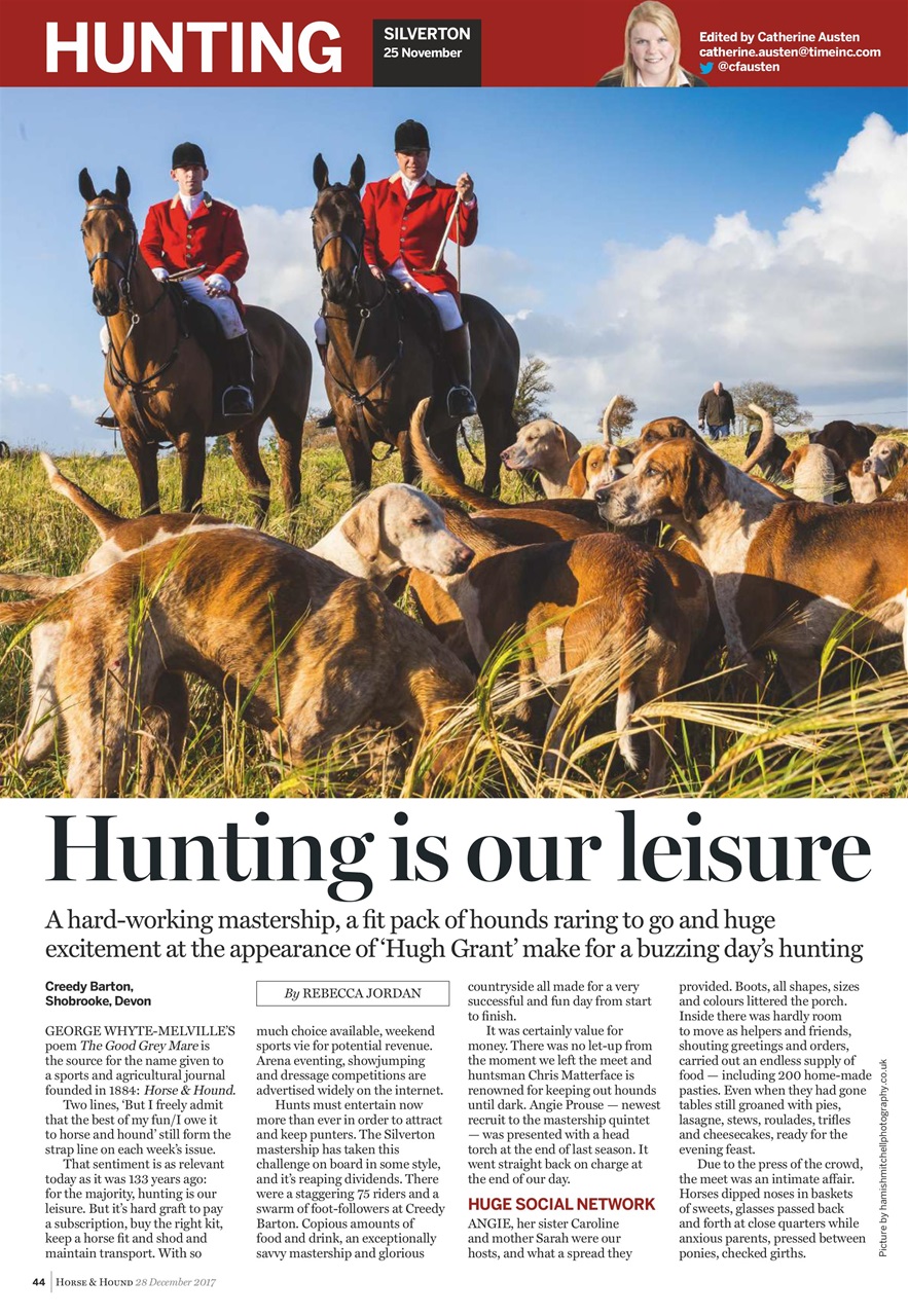 Horse & Hound Preview Pages