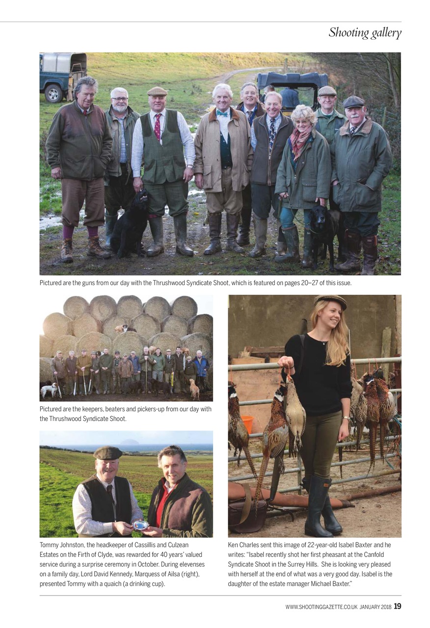 Shooting Gazette Preview Pages
