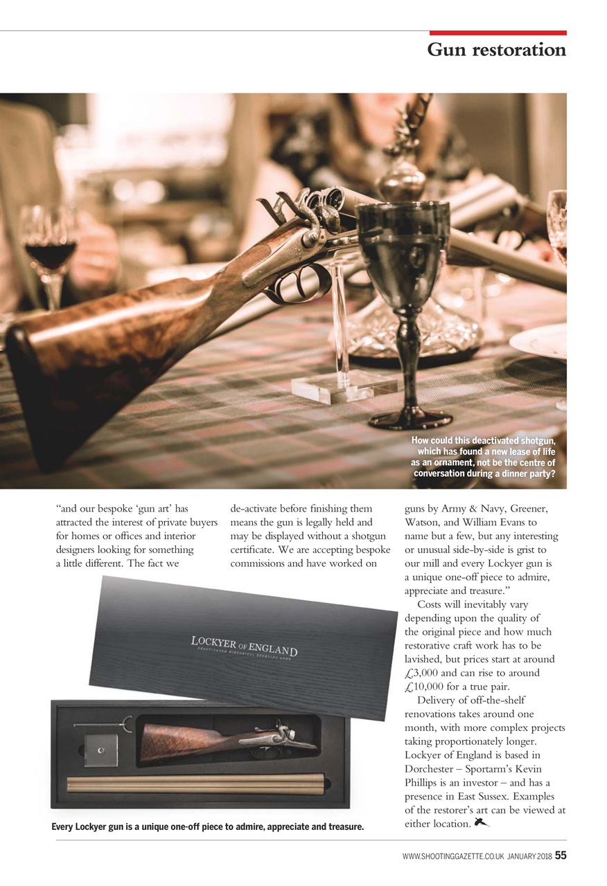 Shooting Gazette Preview Pages